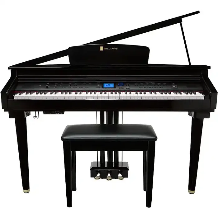Williams Symphony Grand Digital Piano With Bench Ebony Polish Guitar Center