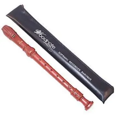 Woodnote Soprano Baroque Recorder Wood Grain