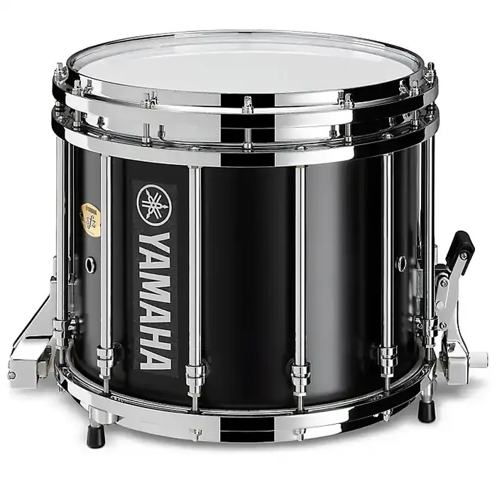 Yamaha 9400 SFZ Marching Snare Drum – Chrome Hardware 14 x 12 in. Black Guitar Center