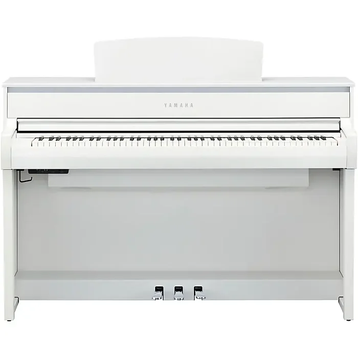 Yamaha Clavinova CLP-775 Console Digital Piano With Bench Matte White Guitar Center