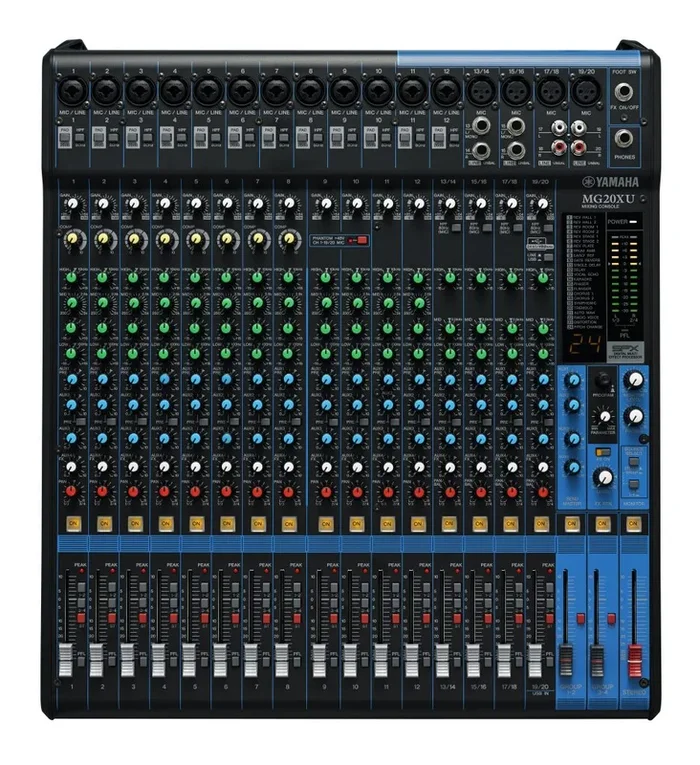 YAMAHA MG20XU D-PRE MIXER WITH EFFECTS AND USB