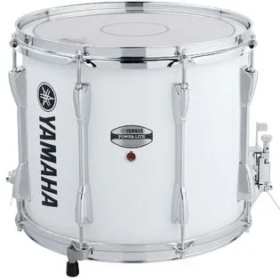 Yamaha Power-Lite Marching Snare Drum – White – 13×11