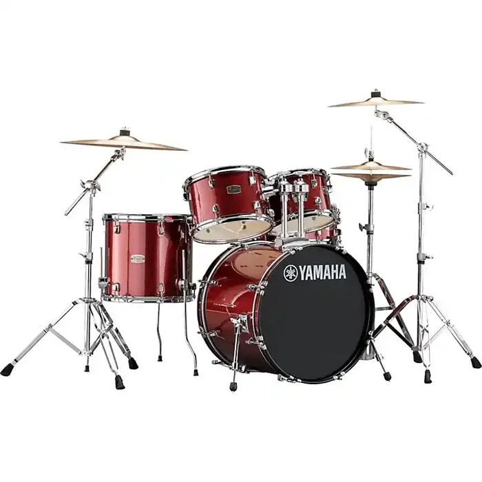 Yamaha Rydeen 5-Piece Shell Pack With 20″ Bass Drum Burgundy Glitter Guitar Center