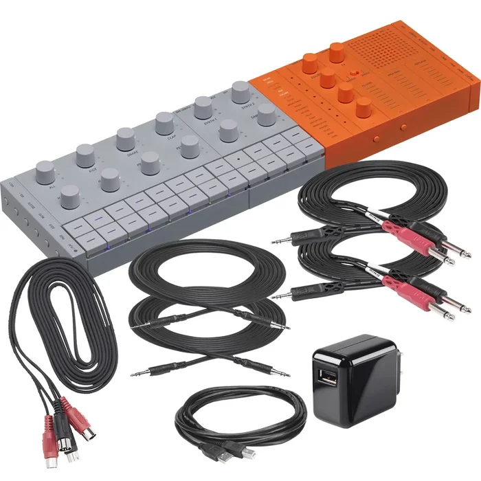Yamaha Seqtrak Mobile Music Ideastation – Orange/Gray POWER & CABLE KI