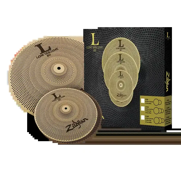 Zildjian L80 Low Volume 13″/18″ Cymbal Box Set