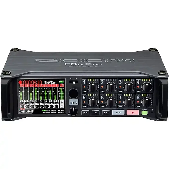 Zoom F8n Pro MultiTrack Field Recorder Guitar Center